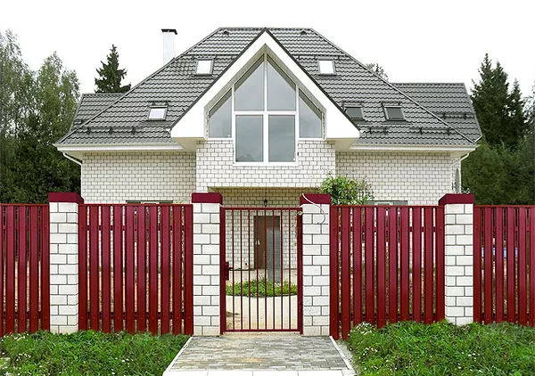 Штакетник металлический 2