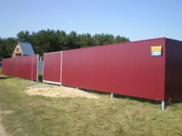 Заборы, Ворота, Калитки з профнастилу