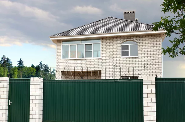 Заборы, Ворота, Калитки з профнастилу 7