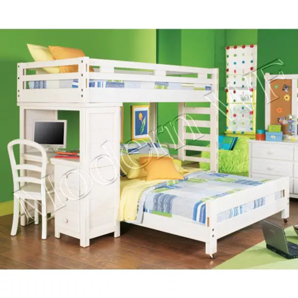 Двухъярусная кровать Остин из натурального дерева 2