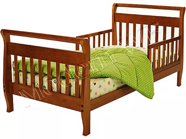 Подрастковая кровать Лия из натурального дерева 3