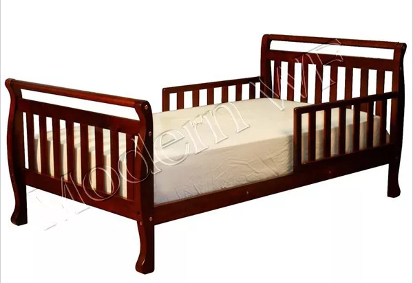 Подрастковая кровать Лия из натурального дерева 4