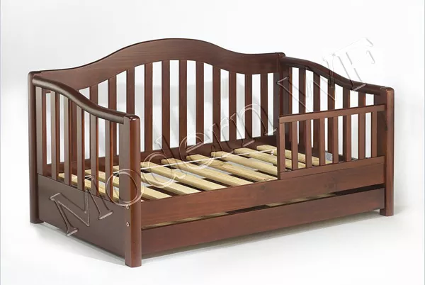 Подрастковая кровать Американка из натурального дерева