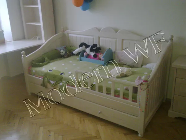 Кровать Алиса из натурального дерева 3