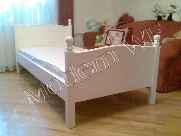 Кровать Виктория из натурального дерева 4