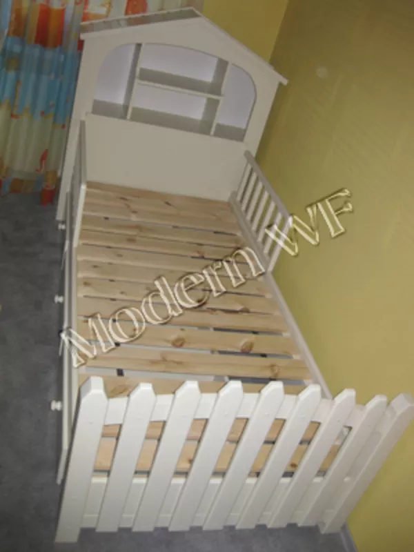 Детская кровать Робин из натурального дерева 2