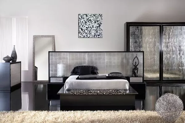 Авторская картина маслом Черно - белая симфония,  винтаж 2