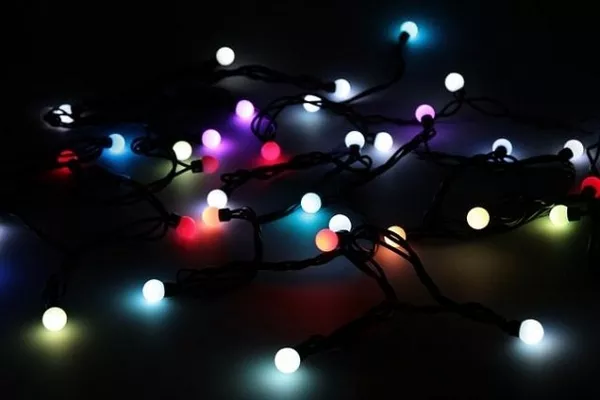 Гирлянда Бахрома шарики 4