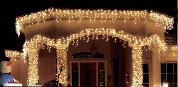 Гирлянда Бахрома шарики 5