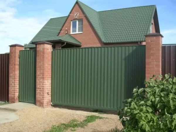 Забор из профлиста 6