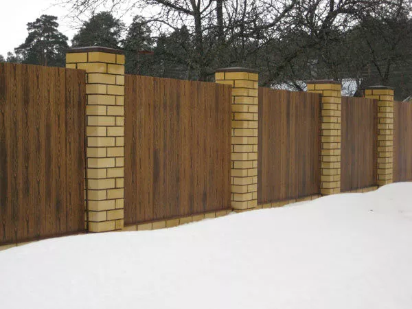 Профнастил под дерево ПС-20 0, 45мм 2