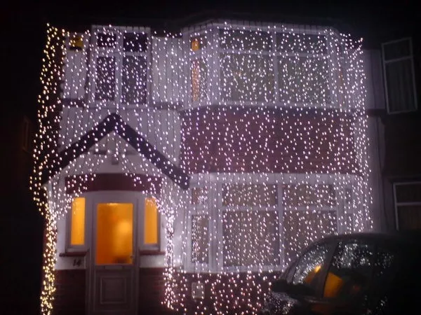 Светящийся занавес дождь play light 2