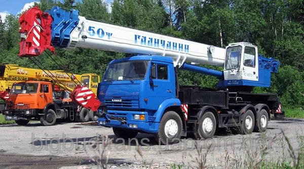 Автокран 50 тонн 5