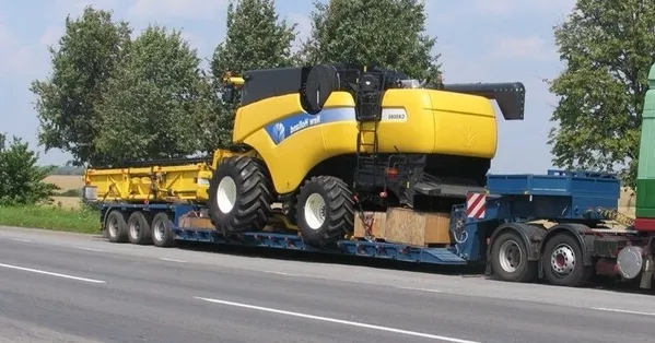 Перевозка комбайнов  5