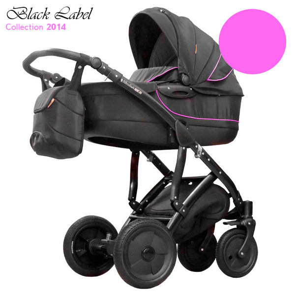 Универсальная коляска 2 в 1 Kinder Rich Black Label 2