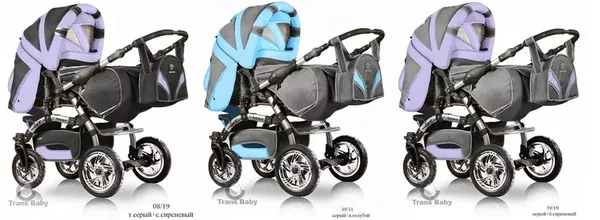 Универсальная коляска трансформер Trans baby Prado lux   4