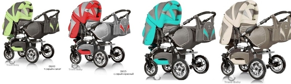 Универсальная коляска трансформер Trans baby Prado lux 5