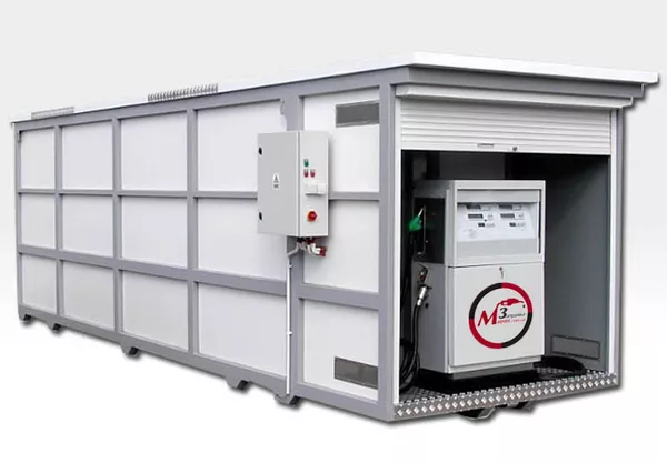 Контейнерная АЗС для ДТ , бензина, керосина, адблю