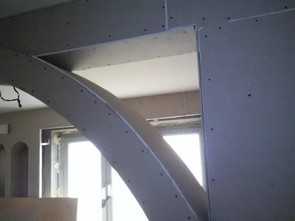 Гипсокартон: стены, перегородки, арки. Недорого, аккуратно. 2