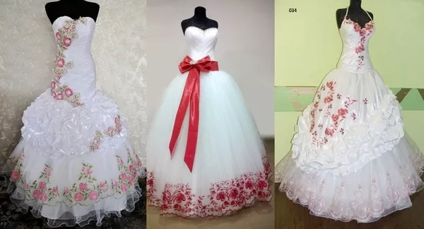 Свадебные платья в Украинском стиле с вышивкой,  Киев 2