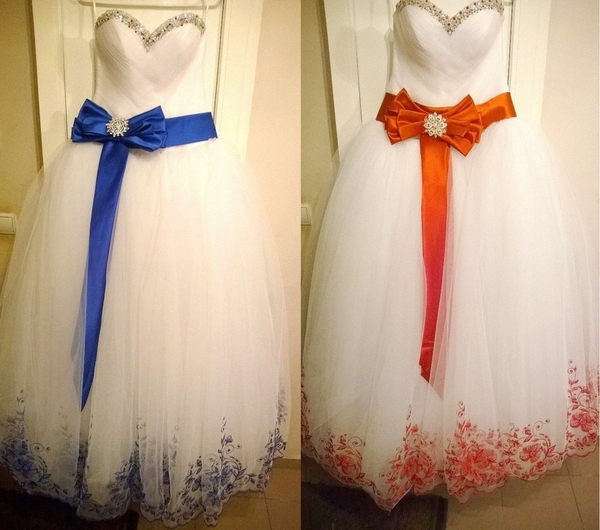 Свадебные платья в Украинском стиле с вышивкой, Киев 9