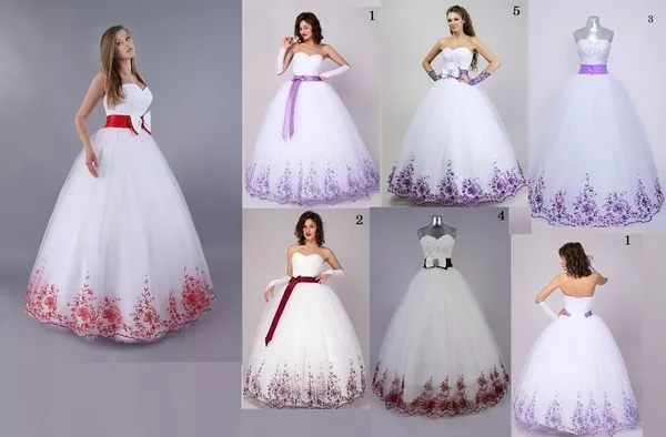 Свадебные платья в Украинском стиле с вышивкой,  Киев 15