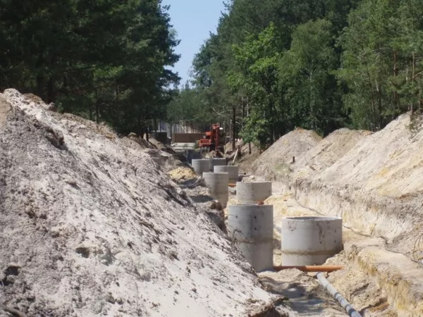 Монтаж наружных сетей.