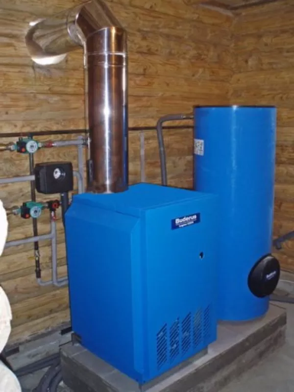 Монтаж котлов.