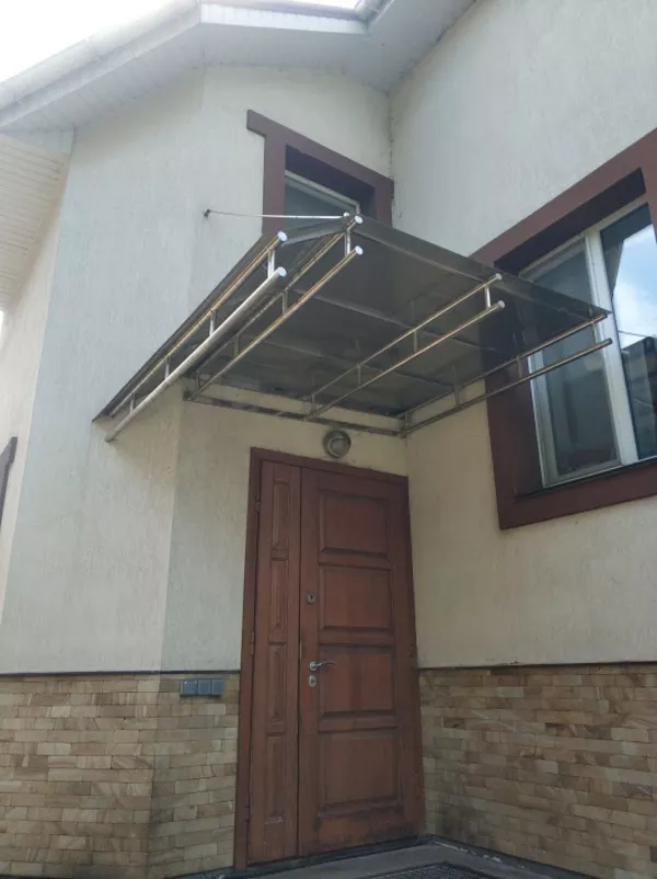 Козырьки из нержавеющей стали 3