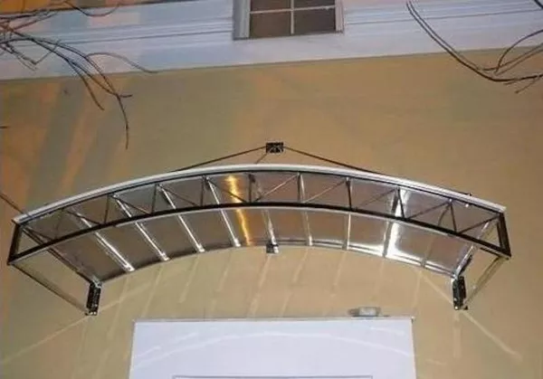 Козырьки из нержавеющей стали 4