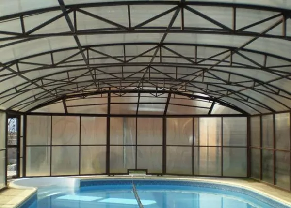 Навесы из черного металла 5