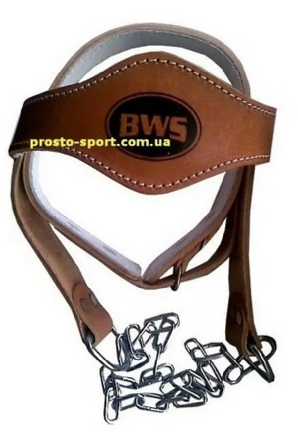 Головная лямка для прокачки мышц шеи (кожа)