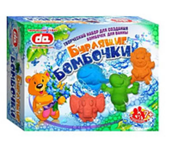 Бурлящие бомбочки для ванны. Животные 3