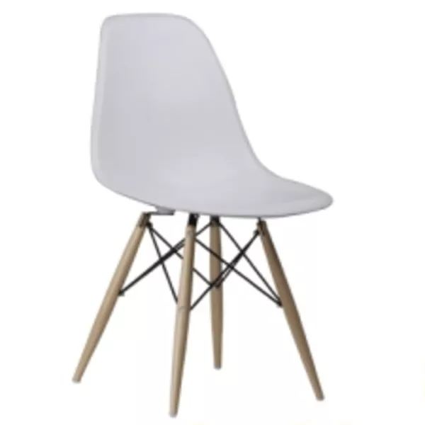 Стул ТАУЭР ВУД пластиковый на деревянных ножках фастфудов, кафе киев