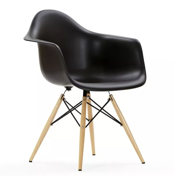 Кресла ТАУЭР ВУД пластиковые деревянные ножки для кафе, ресторана, дома