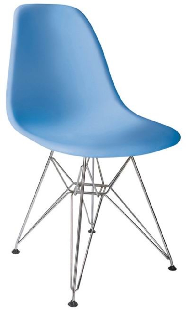 Стул ТАУЭР пластиковый на металлических ножках для дома, офиса, кафе 9