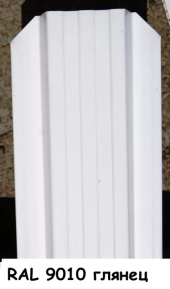 Штакетник металлический ширина 115мм для забора (глянец, мат) 32 цвета 19