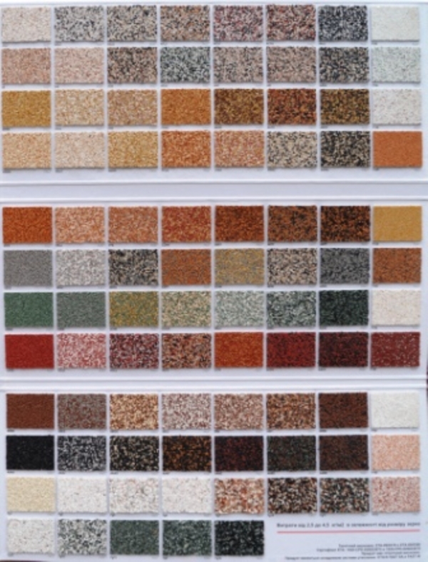 Мозаичная штукатурка для цоколей и фасадов. 3