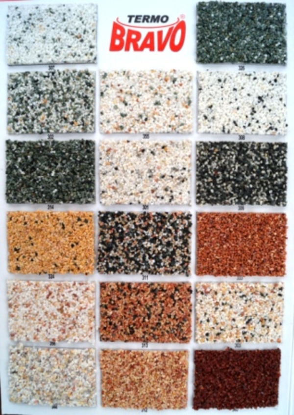 Мозаичная штукатурка для цоколей и фасадов. 7