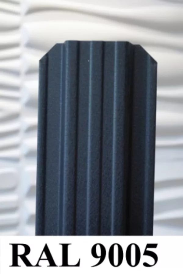 Штакетник металлический для забора Матовый, ширина 115мм, 10 цветов. 3