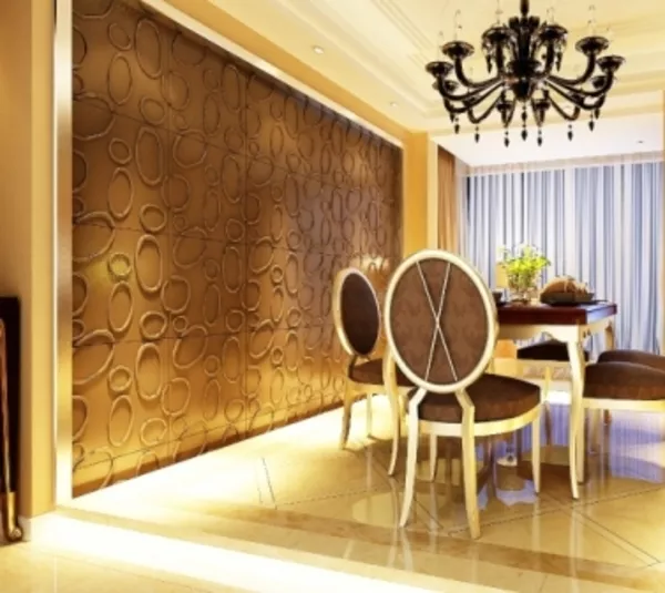 3D Панели для объемной отделки стен- рельефные 3-д стеновые панели 5