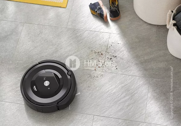 Высокотехнический робот-уборщик iRobot Roomba e5  2