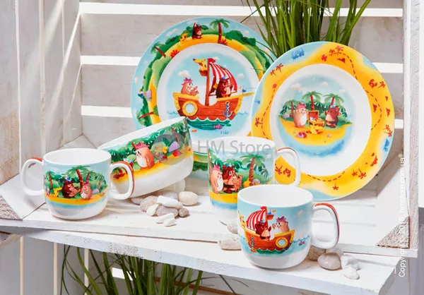 Дизайнерский набор посуды для детей Villeroy & Boch