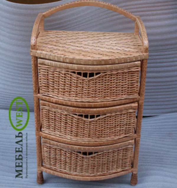 Плетеная мебель из лозы, Комод Дутый 2