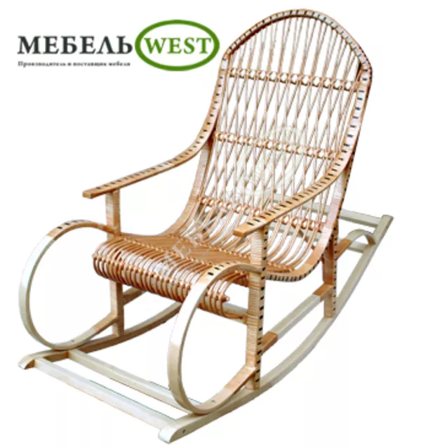 Мебель из лозы, Кресло-качалка Буковая
