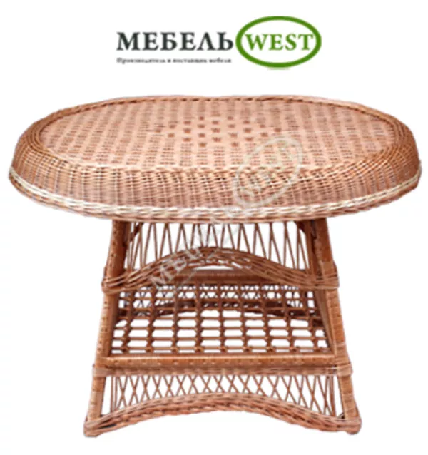 Столы из лозы, Стол По кругу