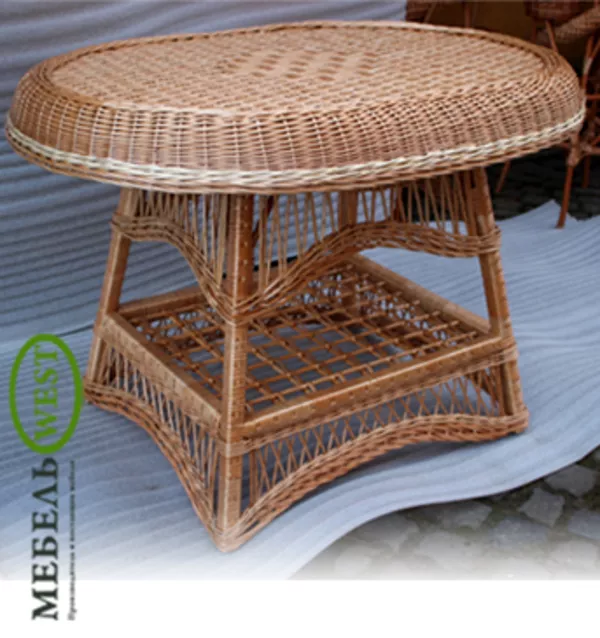Столы из лозы, Стол По кругу 3