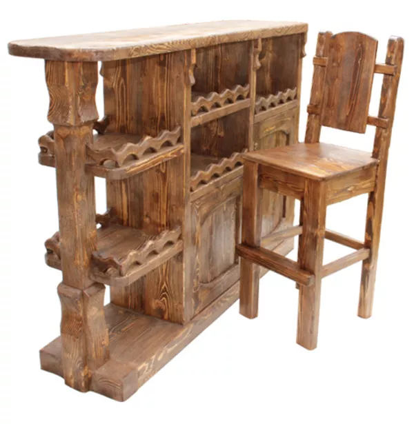 Мебель под старину, Барная стойка под старину 3