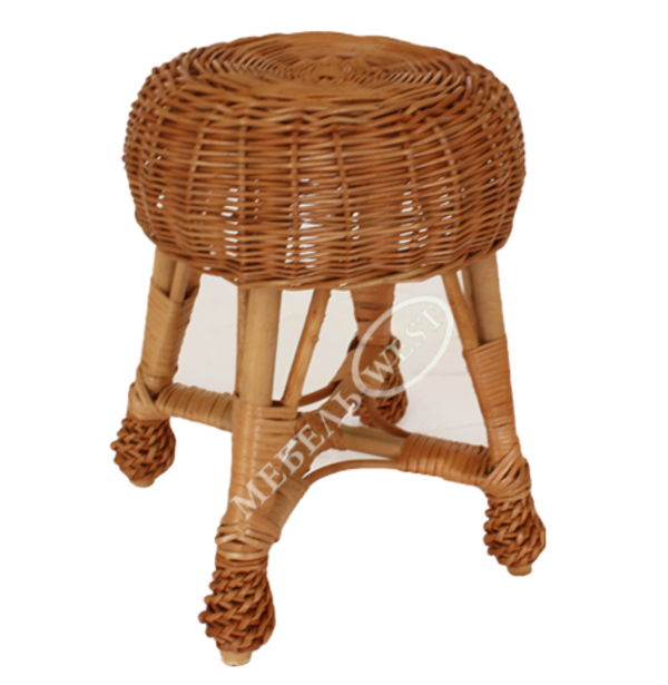 Магазин плетеной мебели, Табурет из лозы детский