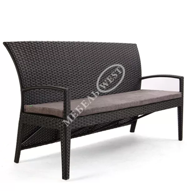 Купить мебель из ротанга, Диван Калифорния 3х местный